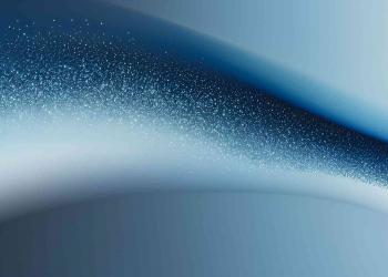 A smooth gradient transitioning from a deep navy to a lighter with a subtle overlay of shimmering particles