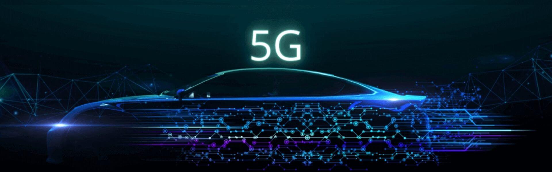 vehicle using 5G connectivity