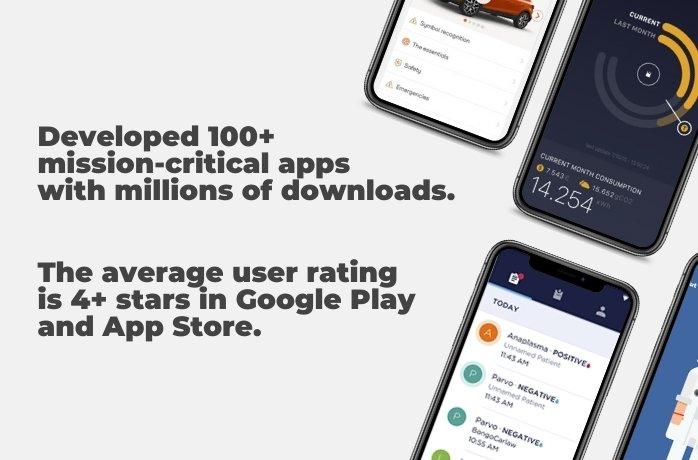 opentrends mobile apps mock up