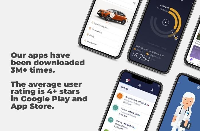 opentrends mobile apps mock up